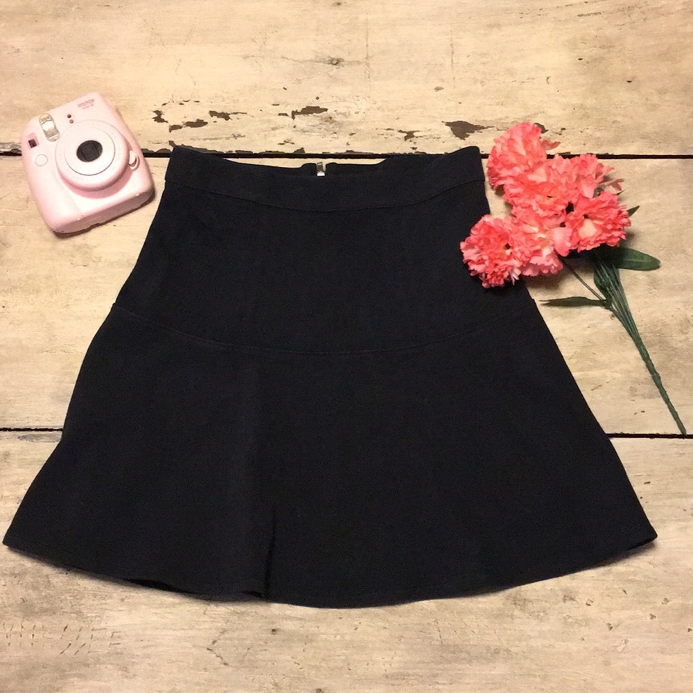 Madewell Black Skirt